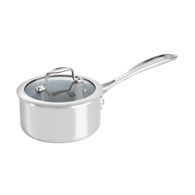 ZWILLING Vista Clad 10 Piece 18/10 Stainless Steel cookware set with bonus non-stick frypan