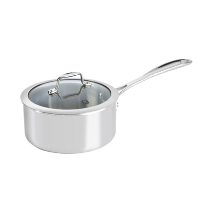 ZWILLING Vista Clad 10 Piece 18/10 Stainless Steel cookware set with bonus non-stick frypan