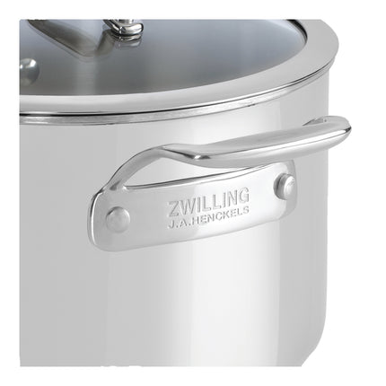 ZWILLING Vista Clad 10 Piece 18/10 Stainless Steel Cookware set