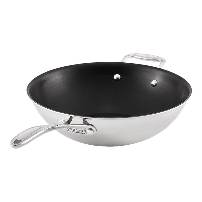ZWILLING VistaClad Wok NO BONUS 30 cm / 12 inch 18/10 Stainless Steel Wok