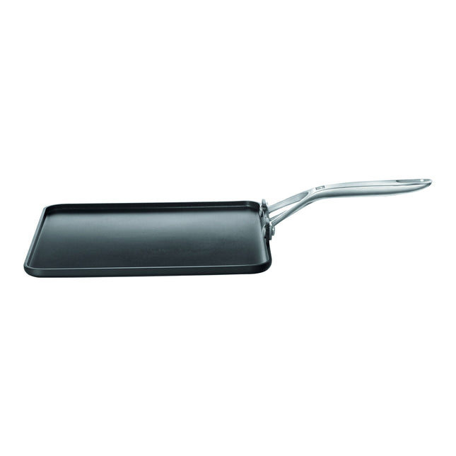 ZWILLING Motion 28 cm / 11 inch aluminum square Grill pan, black