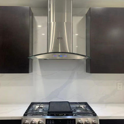 Vesta Berlin 36" | Silver | 900 CFM Suction