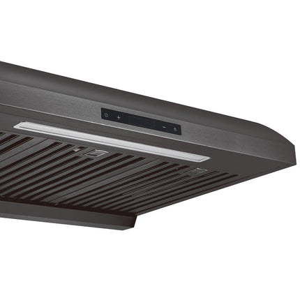 Vesta Akron 30" | Metallic Black | 850 CFM Suction
