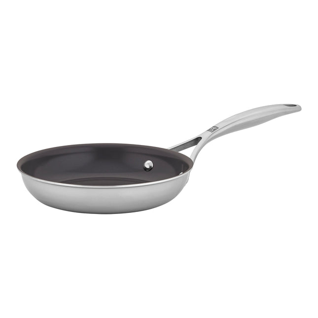 ZWILLING Energy X3 Ceramic Non-Stick Frypan, 20 cm / 8 inch, 18/10 Stainless Steel, Ceramic coating