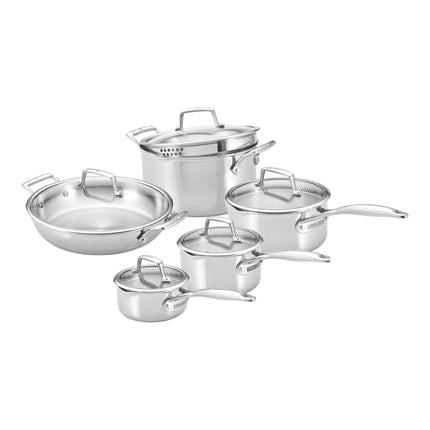 ZWILLING Energy X3 Cookware set, 10 Piece, 18/10 Stainless Steel