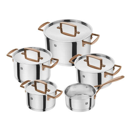 ZWILLING Bellasera Pot set 9 Piece, 18/10 Stainless Steel