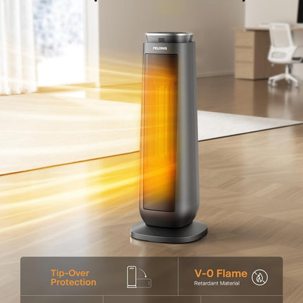 PELONIS PTH15A4BGB 23 inch 1500W ceramic tower heater