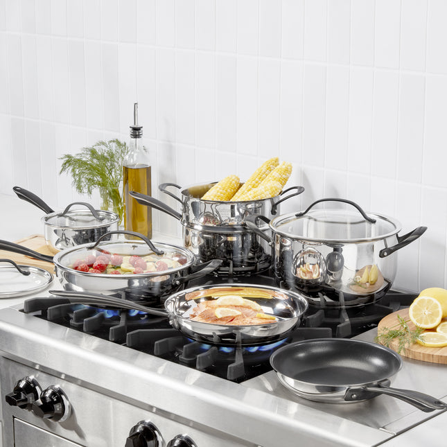Cuisinart Radiant Pro Stainless with Brushed Titanium Finish 11-Piece Set