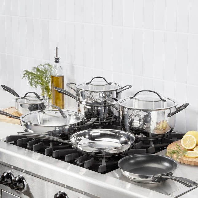 Cuisinart Radiant Pro Stainless with Brushed Titanium Finish 11-Piece Set