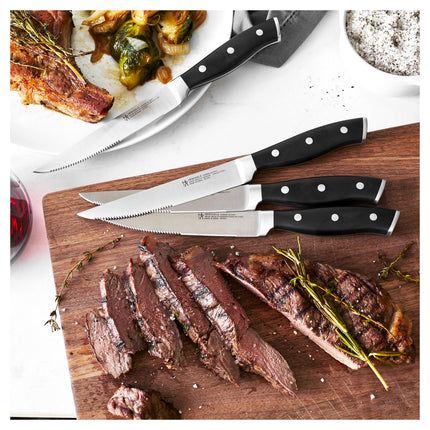 Henckels Forged Accent 4 Piece, Steak set, red