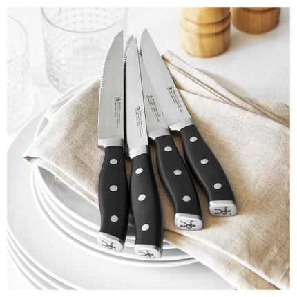 Henckels Forged Accent 4 Piece, Steak set, red