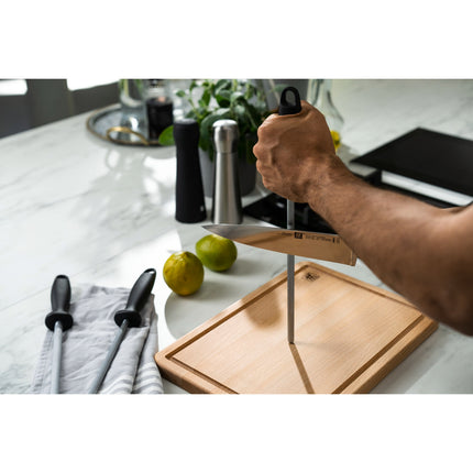 ZWILLING 7-pc, Block Set With Beechwood In-Drawer Knife Tray, Natural