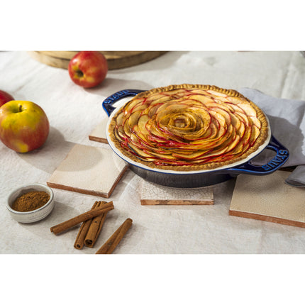 Staub Ceramique 24 cm ceramic round Pie dish