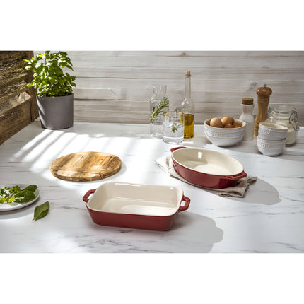Staub Ceramique Mixed Baking Dish Set – 3 Piece