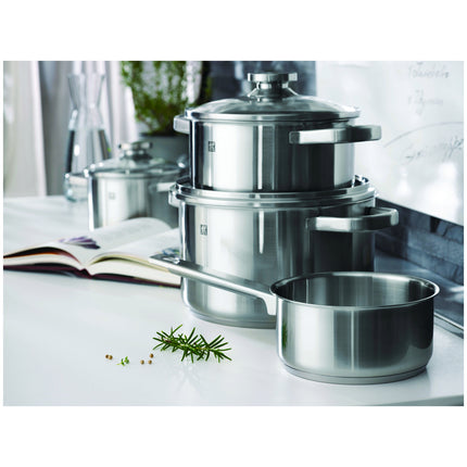 ZWILLING Joy Pot Set with Bonus Steak Set, 12 Piece, 18/10 Stainless Steel