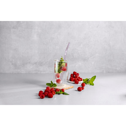 ZWILLING Sorrento 2 Piece, Latte glass set, transparent