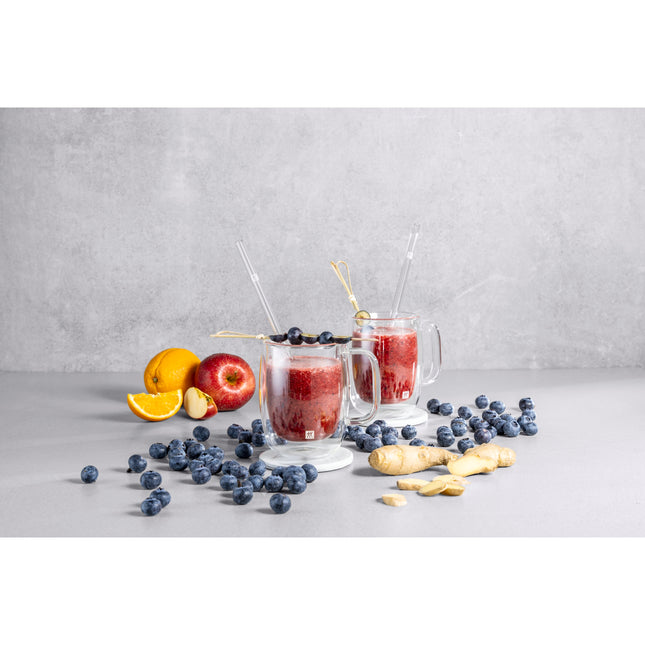 ZWILLING Sorrento Plus 2 Piece, Coffee glass set, transparent