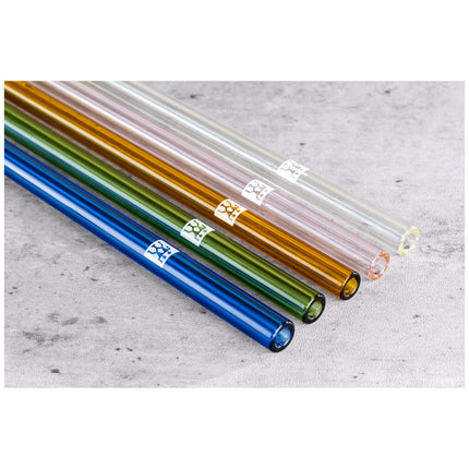 ZWILLING Sorrento Glass Straws