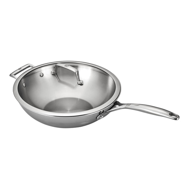 ZWILLING Energy X3 Wok, 32 cm / 12.5 inch, 18/10 Stainless Steel