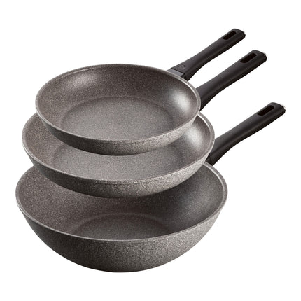 ZWILLING Terreno 3 Piece aluminum Frypans and Wok Set