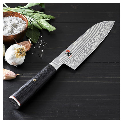 MIYABI KAIZEN II 5000FCD 7-inch, Santoku, black