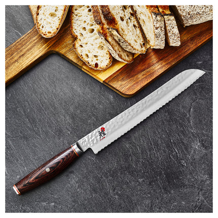 MIYABI ARTISAN 6000MCT 9-inch, Bread knife, brown