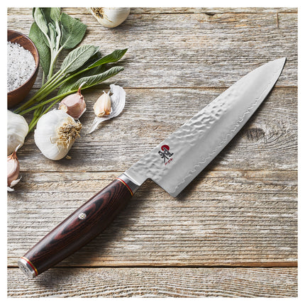 MIYABI ARTISAN 6000MCT 8-inch, Gyutoh, brown