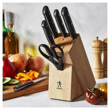 Henckels Dynamic 15 Piece, Knife block set, brown