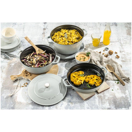 Staub Stackable Set Stackable Set Medium 4 Piece, cast iron