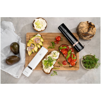 ZWILLING Enfinigy Electric Salt and Pepper Mill Set, 2 Piece