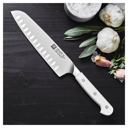 ZWILLING Pro le blanc 7-inch, Santoku, white