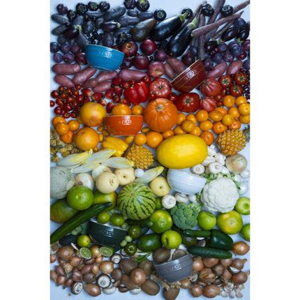 Staub Ceramique 14 cm / 6 Piece ceramic large rainbow multi-colour large bowl set, mixed Colours