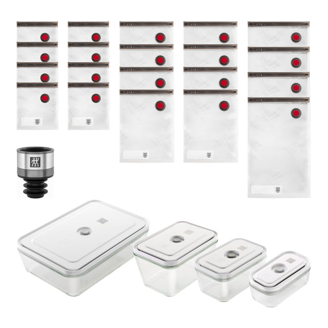 ZWILLING Fresh & Save glass Vacuum Expansion Set, 25 Piece