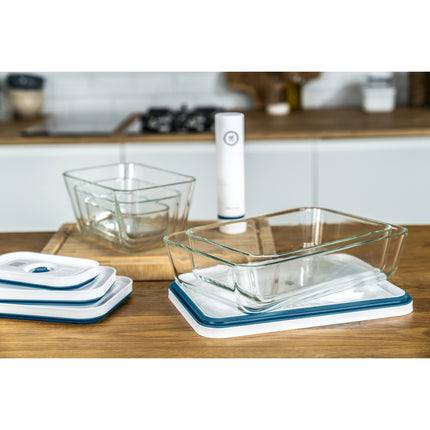 ZWILLING Fresh & Save S/M/L / 3 Piece Vacuum box set, glass, la-mer