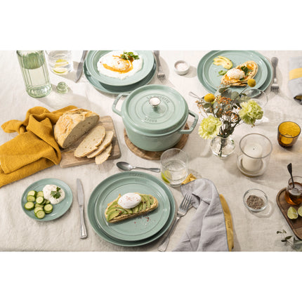 Staub Dining Line 22 cm ceramic round Plate flat