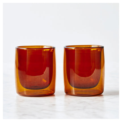 ZWILLING Sorrento Bar 2 Piece, Whisky glass set, amber