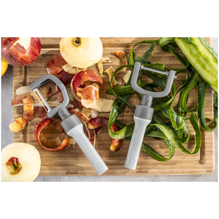 ZWILLING Z-Cut 2-in-1 peeler, grey