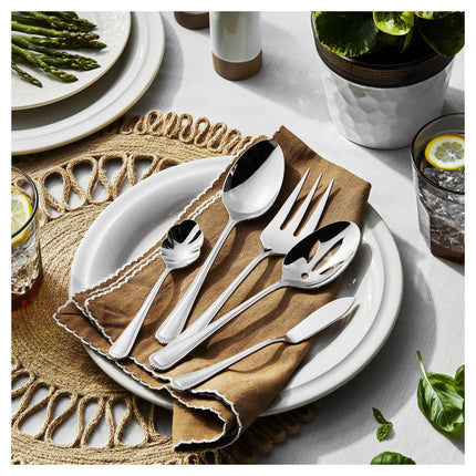 Henckels Alcea 53 Piece Flatware Set polished
