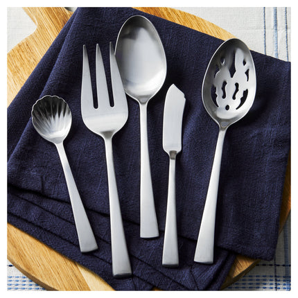 ZWILLING Bellasera 45 Piece Flatware Set Matted satin finished
