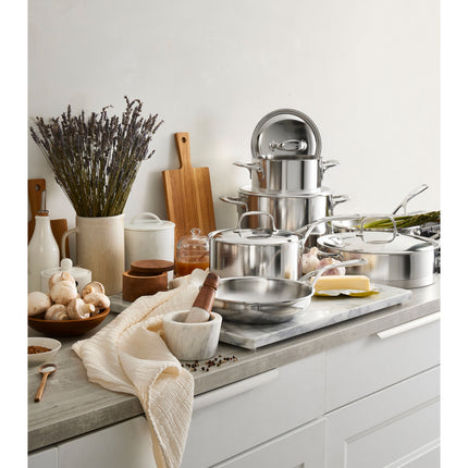 Demeyere Atlantis 7 10 Piece 18/10 Stainless Steel Cookware set