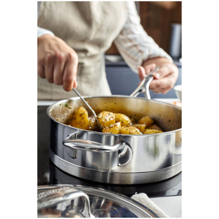 Demeyere Atlantis 7 28 cm 18/10 Stainless Steel Saute pan with lid