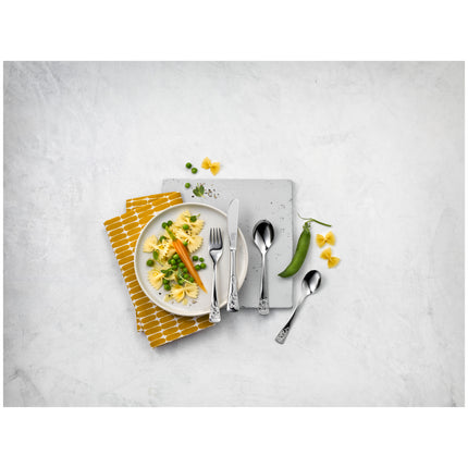 ZWILLING Teddy 4 Piece, Children's flatware set, silver