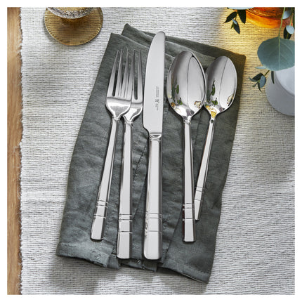 Henckels Madison Square 20 Piece Flatware Set polished