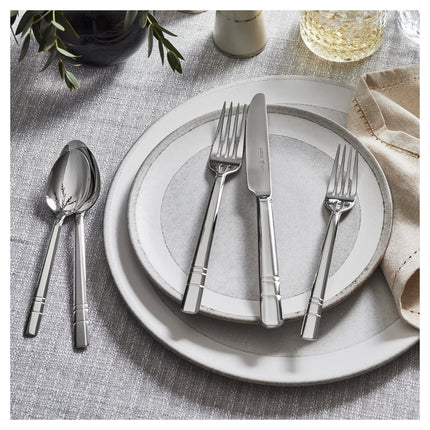 Henckels Madison Square 20 Piece Flatware Set polished