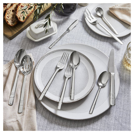 Henckels Madison Square 20 Piece Flatware Set polished