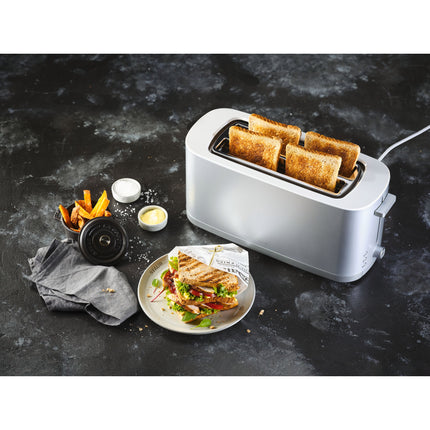 ZWILLING Enfinigy 2 long slots XL Toaster - silver
