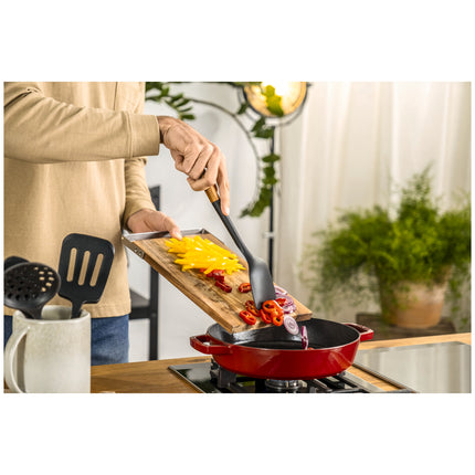 Staub 31 cm silicone Turner, black