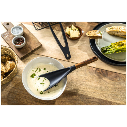 Staub 30 cm silicone Multi. spoon, black