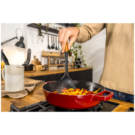Staub 31 cm silicone Turner, black