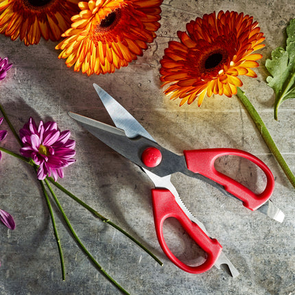 Henckels Kitchen Elements 20 cm, Multi-purpose shears, red